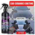 3 in 1 Car Ceramic Nano Coating Spray Hydrophobic Crystal Polish Paint Protection Liquid