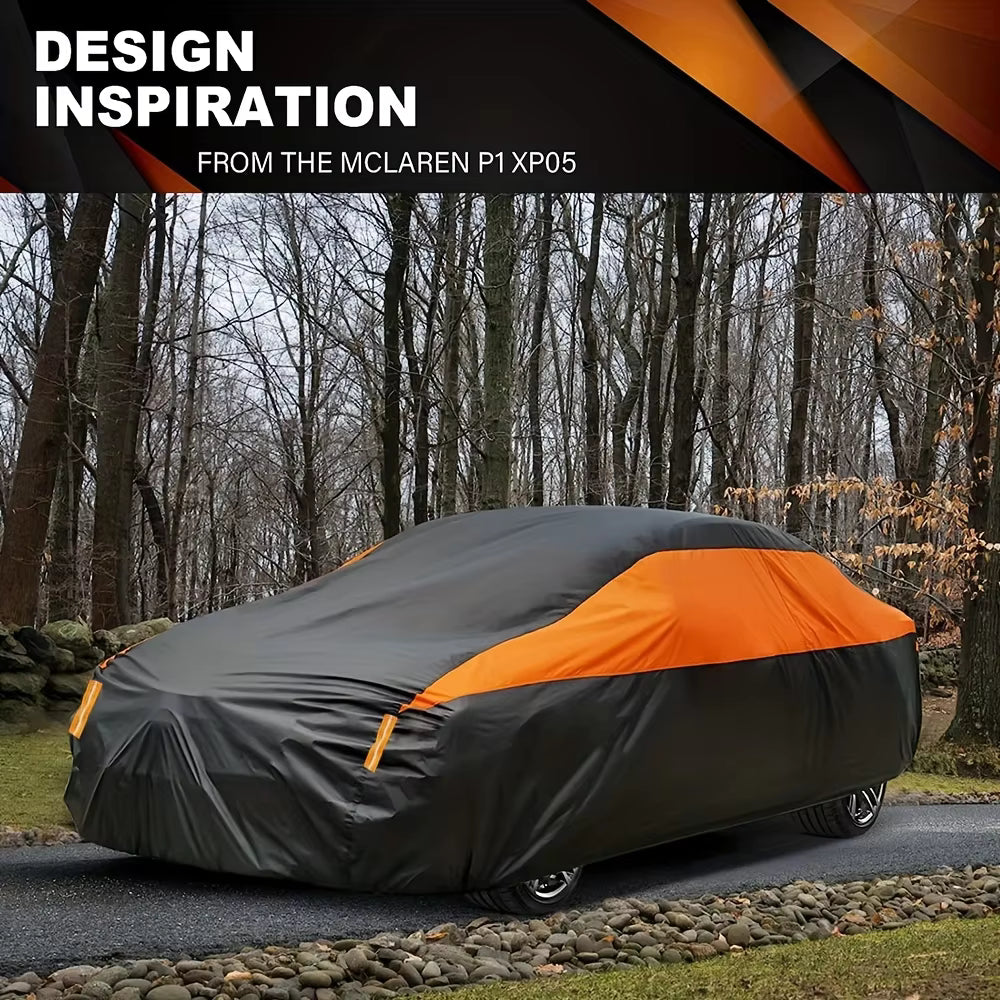 Car Covers Outdoor Waterproof Sun Rain Snow Protection UV Auto Cover Universal SUV/Sedan 190T Full Protective CoverCar Covers Outdoor Waterproof Sun Rain Snow Protection UV Auto Cover Universal SUV/Sedan 190T Full Protective Cover