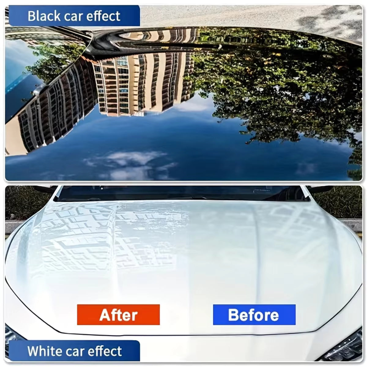 3 in 1 Car Ceramic Nano Coating Spray Hydrophobic Crystal Polish Paint Protection Liquid
