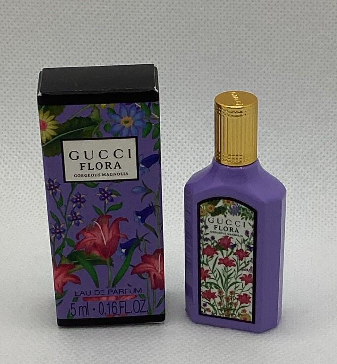 Gucci Flora Gorgeous Magnolia Eau de Parfum Sample 5 ML / 0.16 OZ – With Box