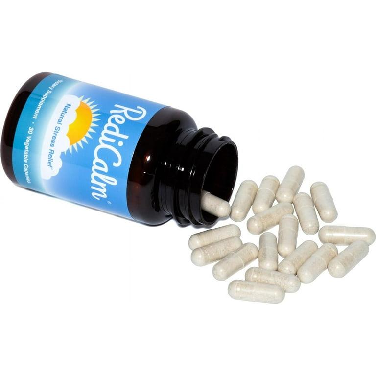 RediCalm Natural Stress Relief Supplement – Non-GMO Vegan Gluten-Free 30 Capsules