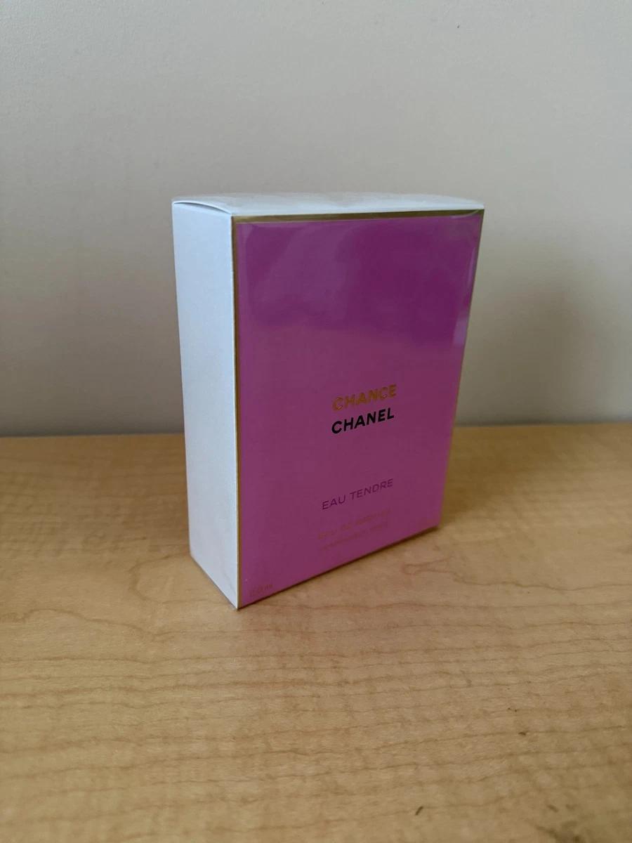 CHANEL CHANCE EAU TENDRE EAU DE TOILETTE SPRAY 3.4 OZ- BRAND NEW SEALED.